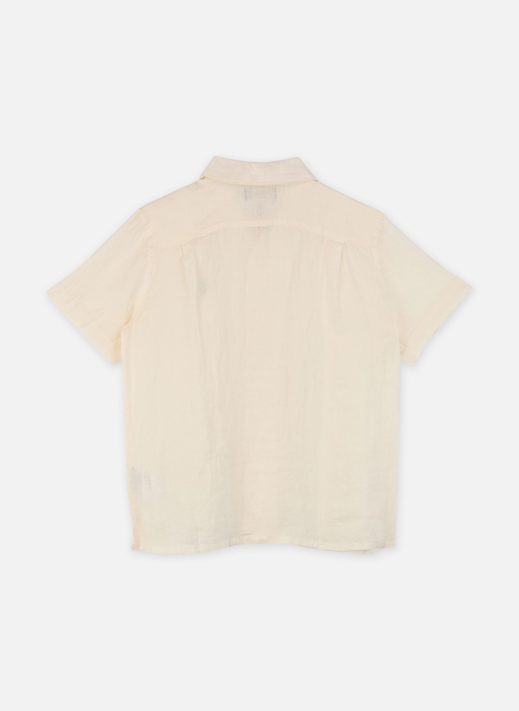 Chemises manches courtes Chemise safari en lin 323964585 garçon blanc Polo Ralph Lauren Chemises manches courtes Chemise safari en lin 323964585 garçon blanc NEVIS