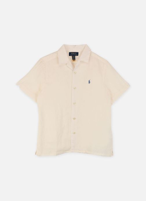 Polo Ralph Lauren Kurzarm-Hemden Chemise safari en lin 323964585 jungen weiß