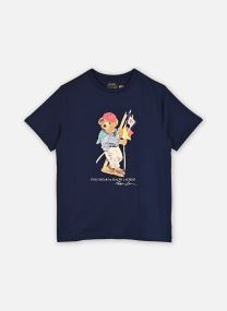 Tee-shirts T-shirt Polo Bear jersey de coton 323A12 garçon bleu Polo Ralph Lauren Tee-shirts T-shirt Polo Bear jersey de coton 323A12 garçon bleu SP26 BEAR NEWPORT NAVY