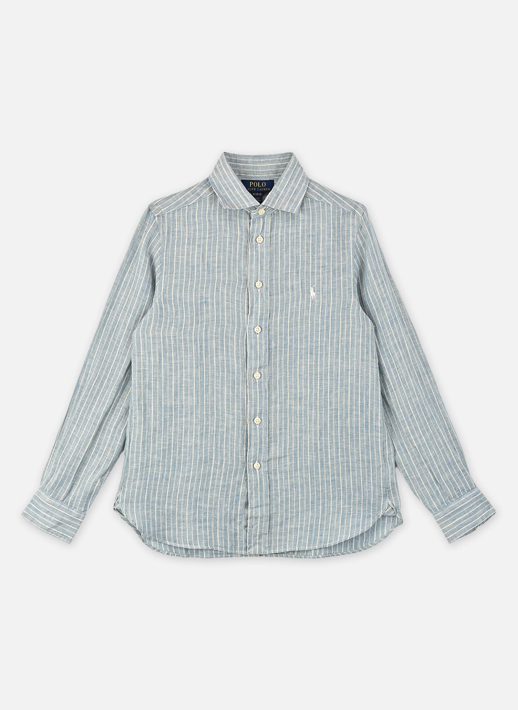 Chemise rayée en lin 323A13343 by Polo Ralph Lauren