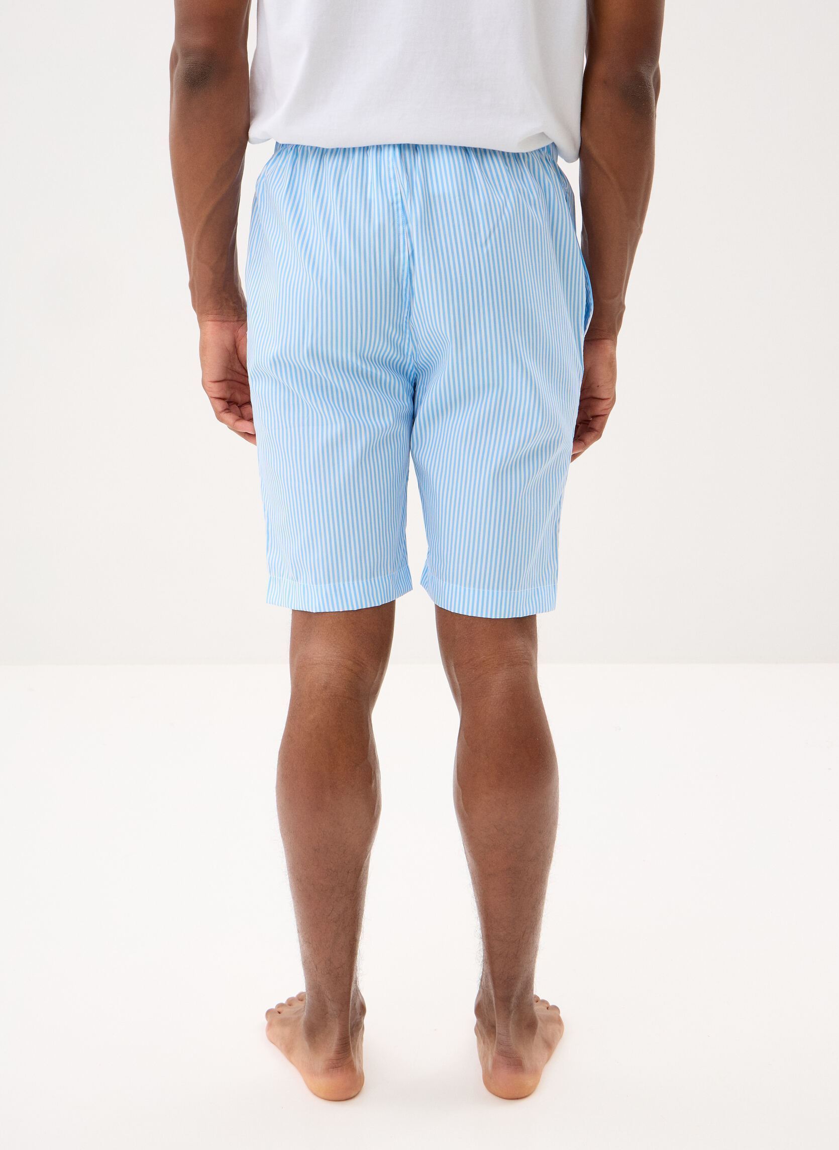 Shorts Short de pyjama en jersey de coton 71489 herren blau Polo Ralph Lauren Shorts Short de pyjama en jersey de coton 71489 herren blau BLUE STRIPE