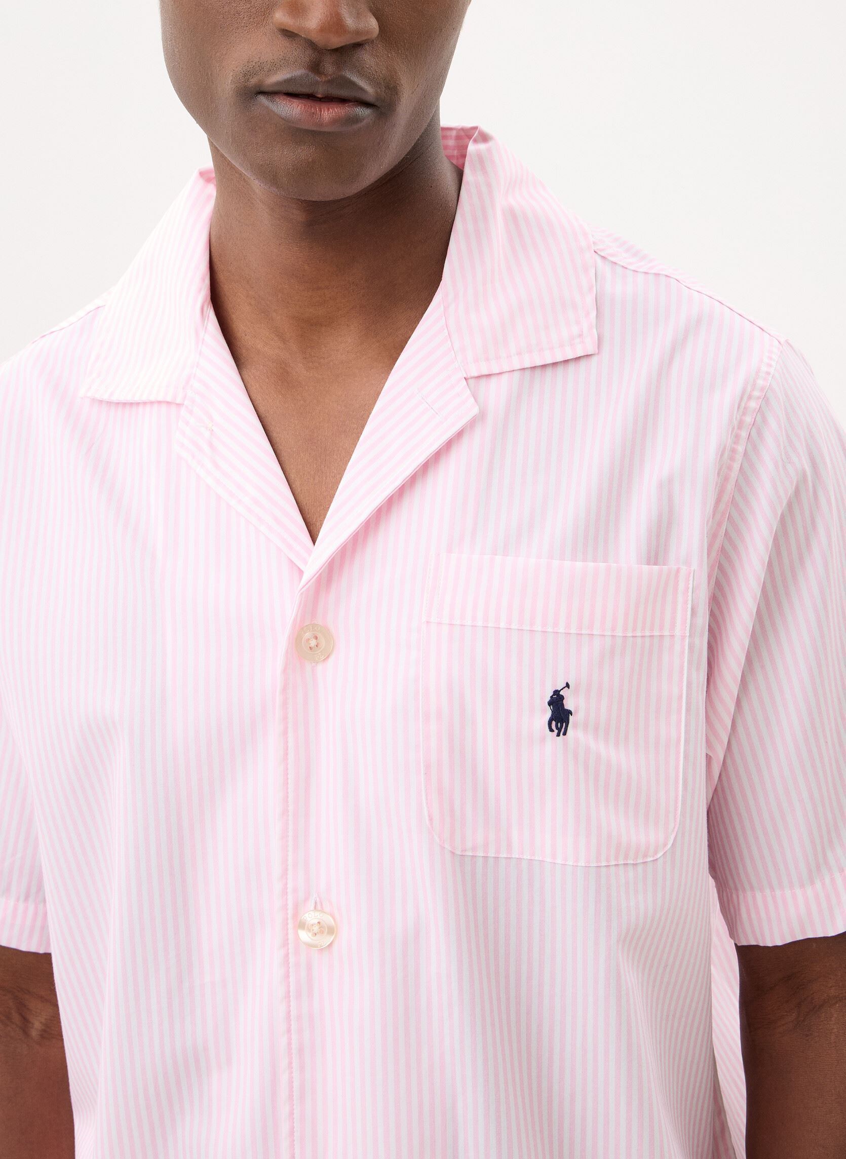 Hemden Chemise de pyjama rayée en popeline 7149 herren rosa Polo Ralph Lauren Hemden Chemise de pyjama rayée en popeline 7149 herren rosa PINK STRIPE