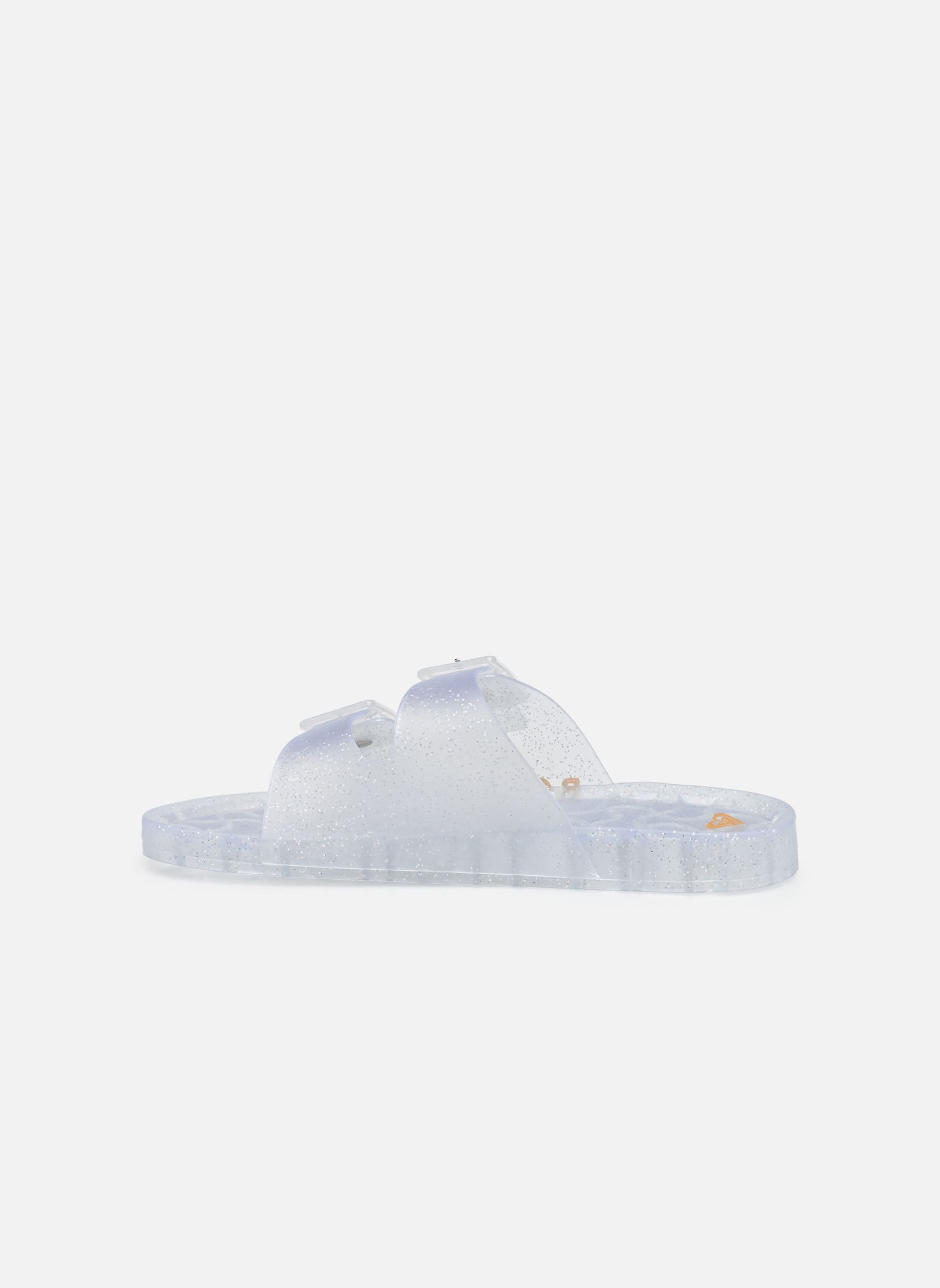 Pantoletten KATTIE GLITTER damen grau Roxy Pantoletten KATTIE GLITTER damen grau SILVER