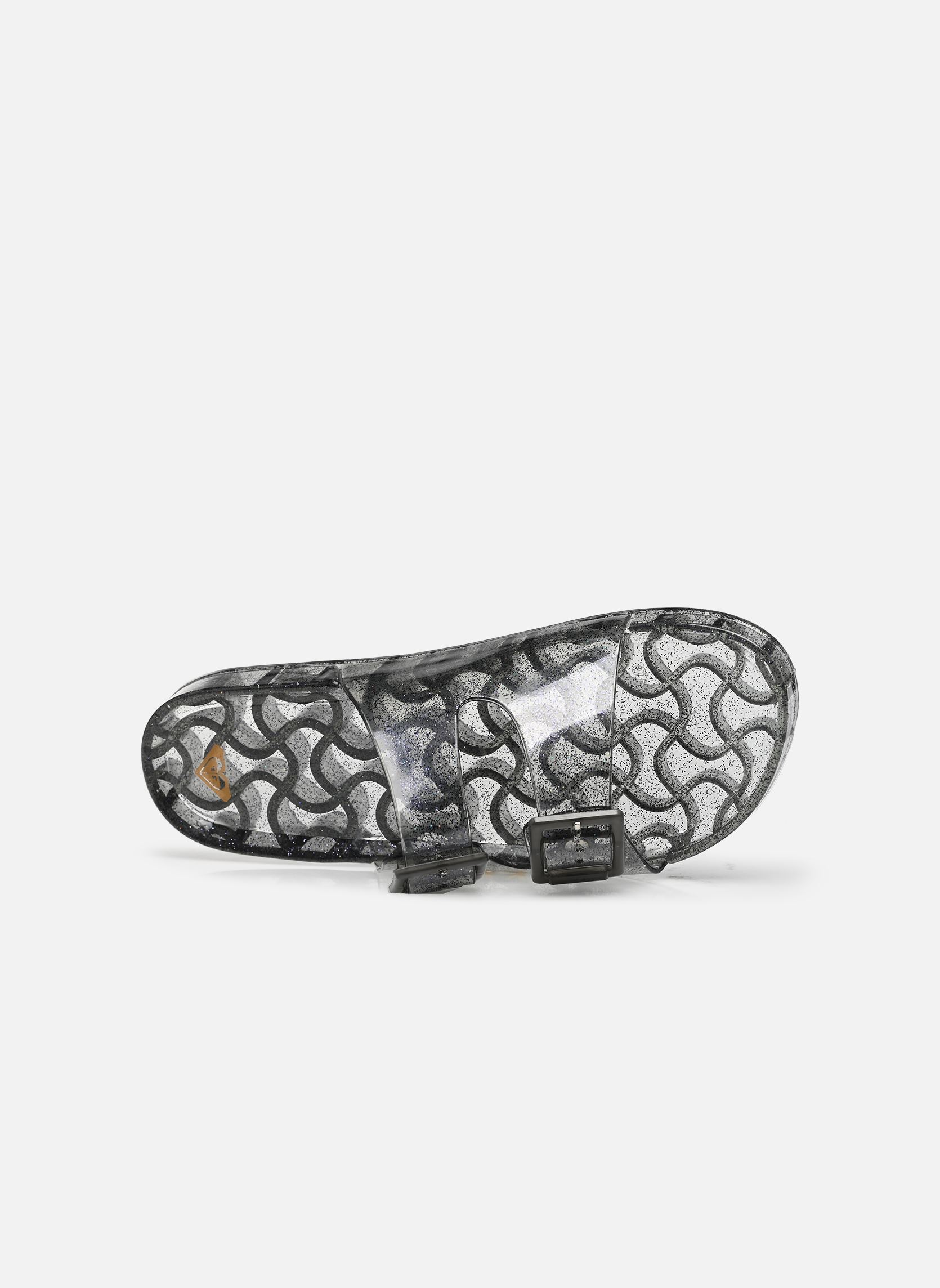 Pantoletten KATTIE GLITTER damen grau Roxy Pantoletten KATTIE GLITTER damen grau SMOKY GREY