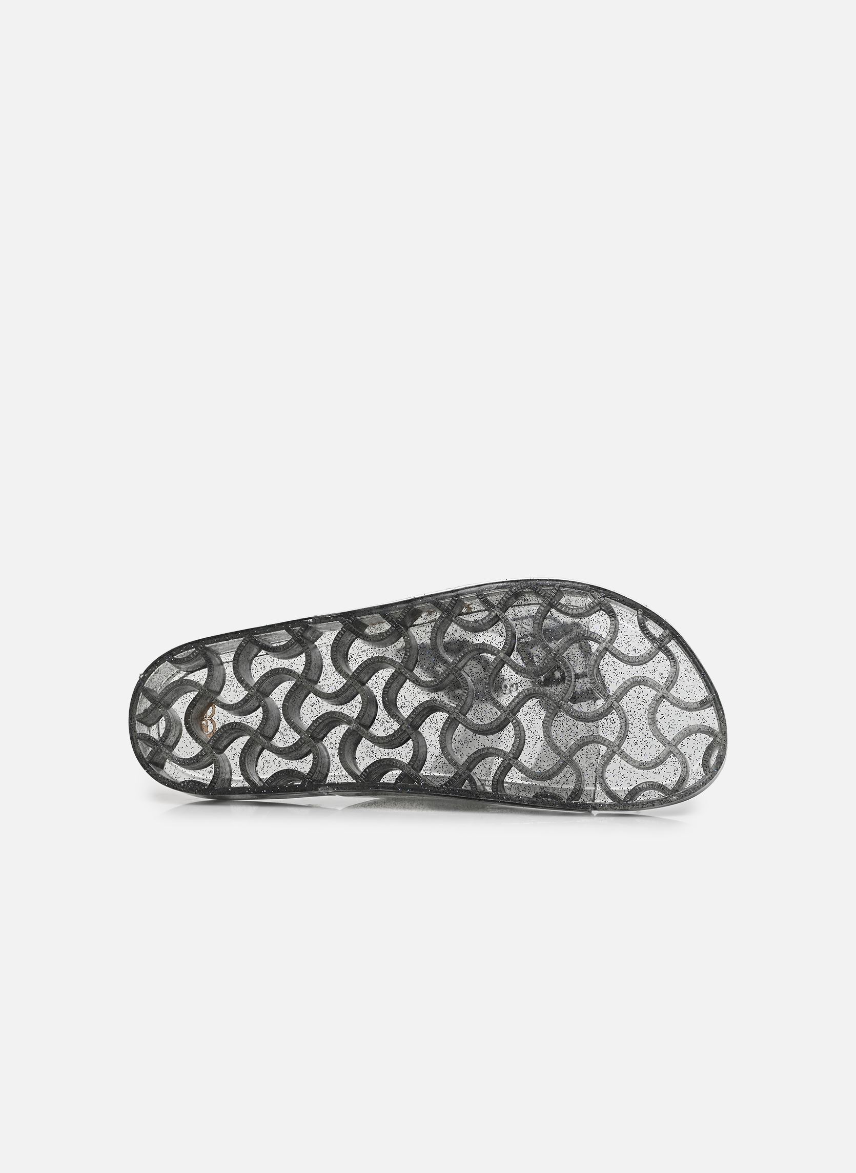 Pantoletten KATTIE GLITTER damen grau Roxy Pantoletten KATTIE GLITTER damen grau SMOKY GREY