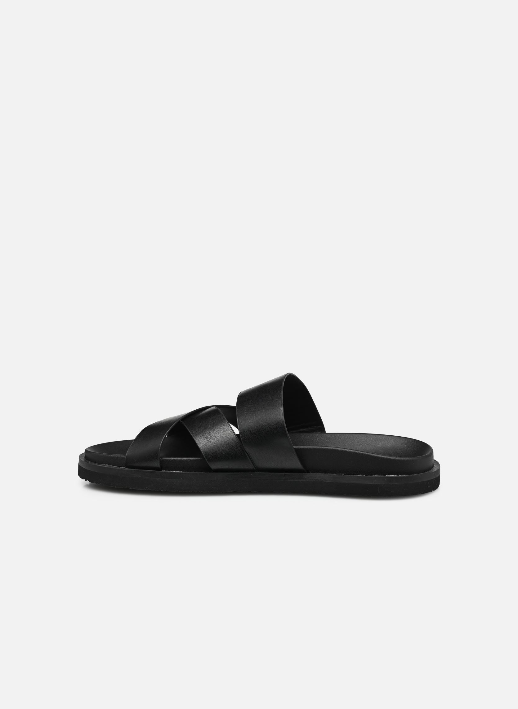 Flache Sandalen ZAHO damen schwarz Roxy Flache Sandalen ZAHO damen schwarz Black