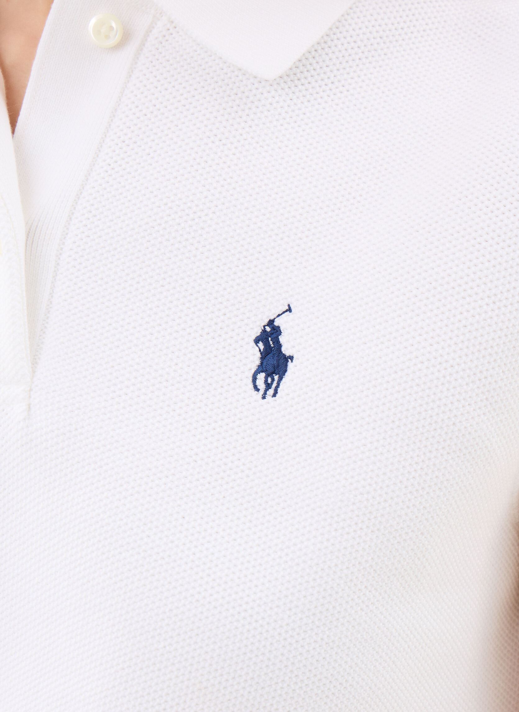 Pullover Pull Polo court sans manches en coton 21 damen weiß Polo Ralph Lauren Pullover Pull Polo court sans manches en coton 21 damen weiß WHITE