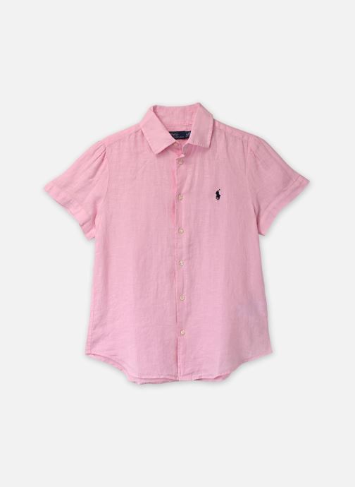 Polo Ralph Lauren Chemises Chemise à manches courtes en lin femme rose