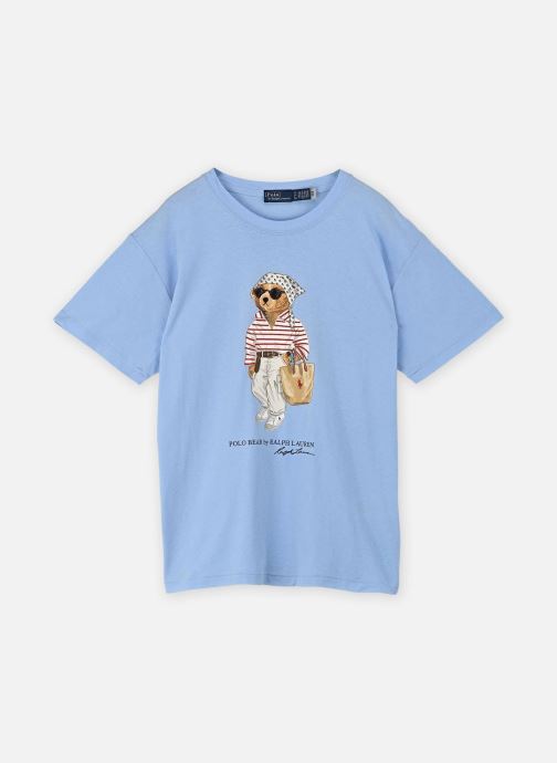 Polo Ralph Lauren T-shirts T shirt Polo Bear en jersey de coton 211 dames blauw