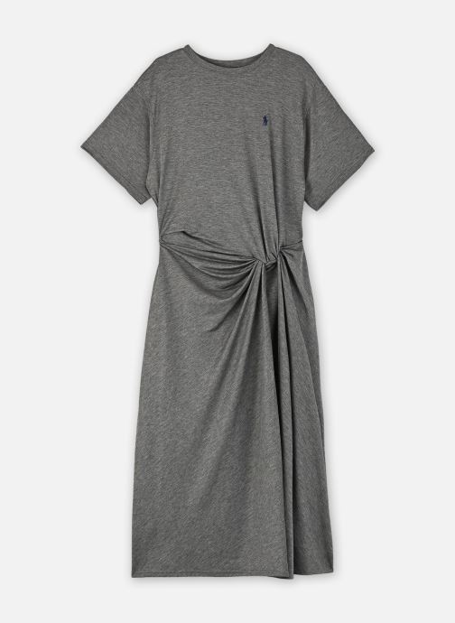 Polo Ralph Lauren Jurken Robe col rond à devant noué 211B18063 dames grijs
