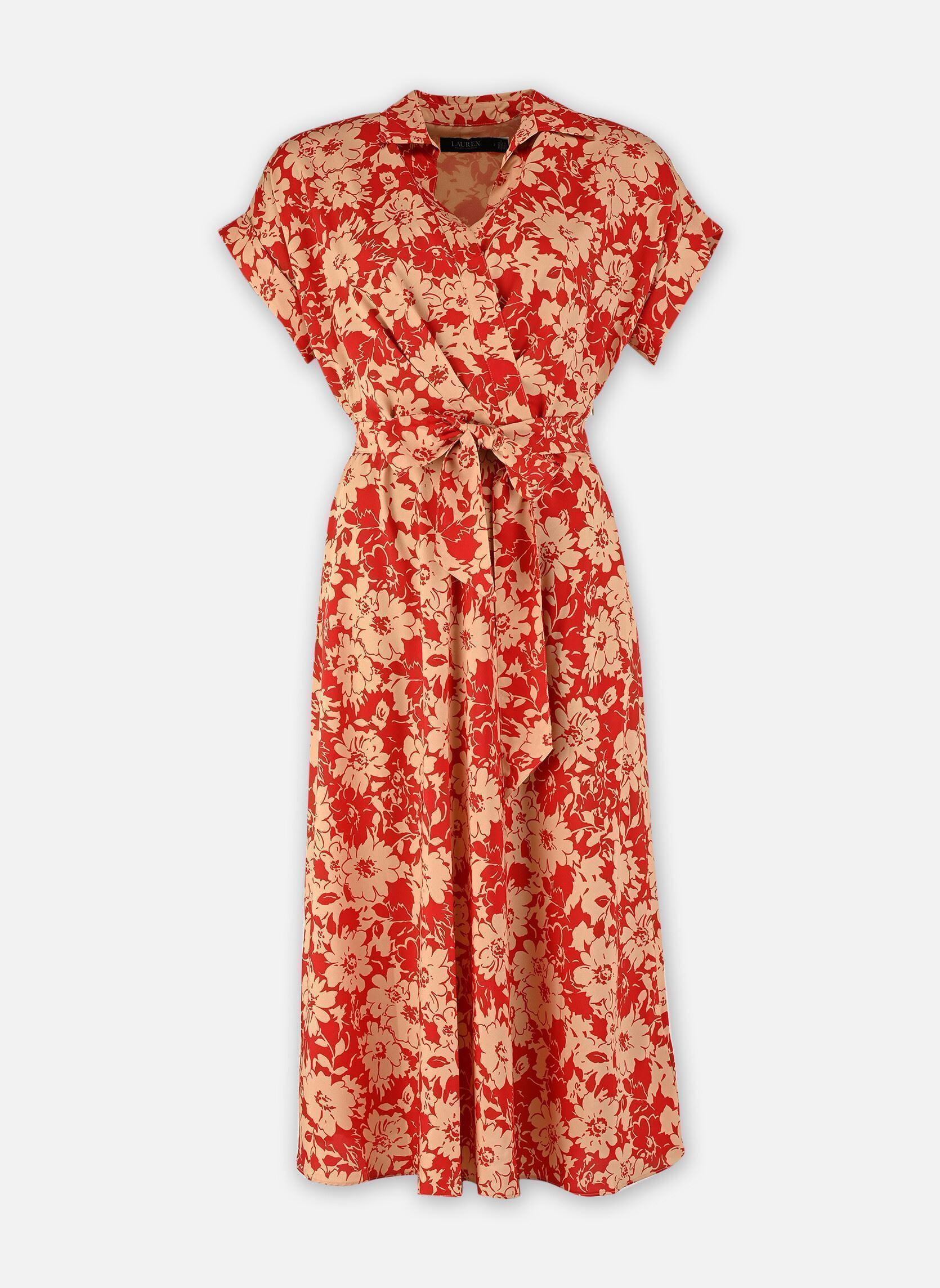 Robe chemise nouée devant by Lauren Ralph Lauren