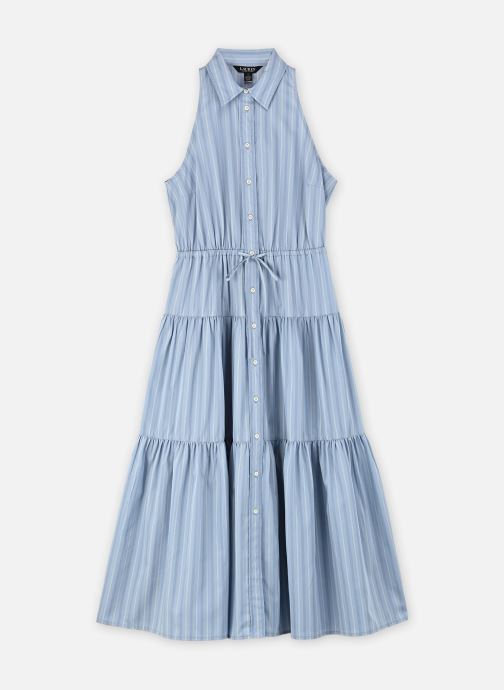 Lauren Ralph Lauren Lange jurken Robe chemise en coton dames blauw