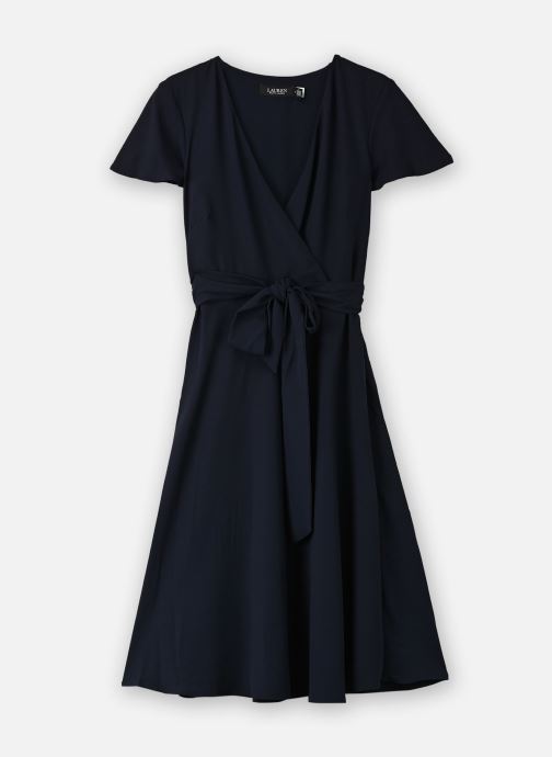 Lauren Ralph Lauren Kleider Robe col en V ceinturée damen marineblau