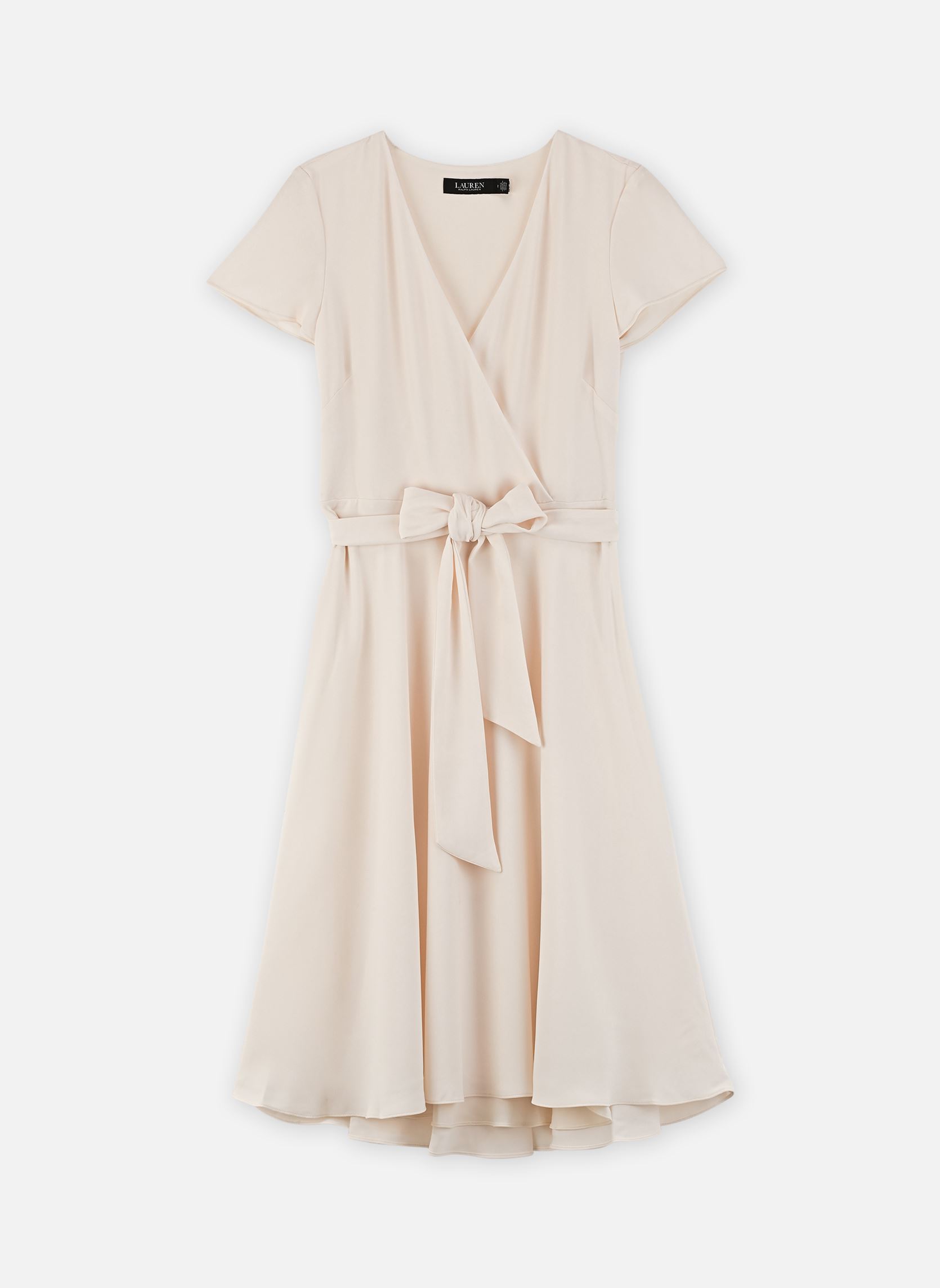 Vêtements Lauren Ralph Lauren Robe col en V ceinturée pour - vue 1