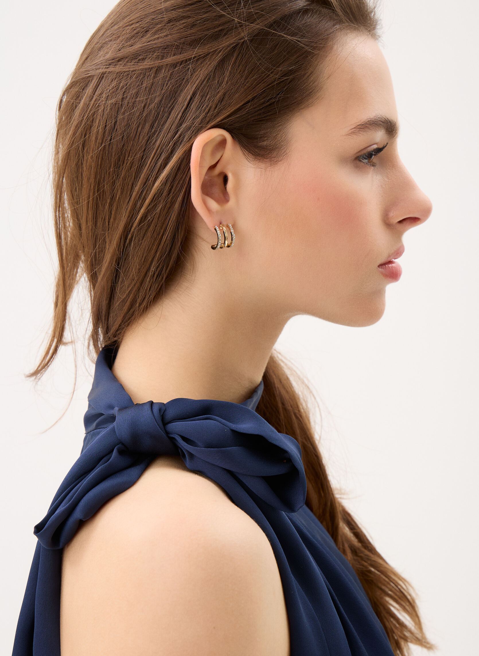 Blouses manches courtes Blouse sans manches 200P14121 femme bleu Lauren Ralph Lauren Blouses manches courtes Blouse sans manches 200P14121 femme bleu REFINED NAVY