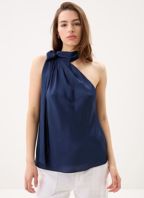 Lauren Ralph Lauren Blouses manches courtes Blouse sans manches 200P14121 femme bleu
