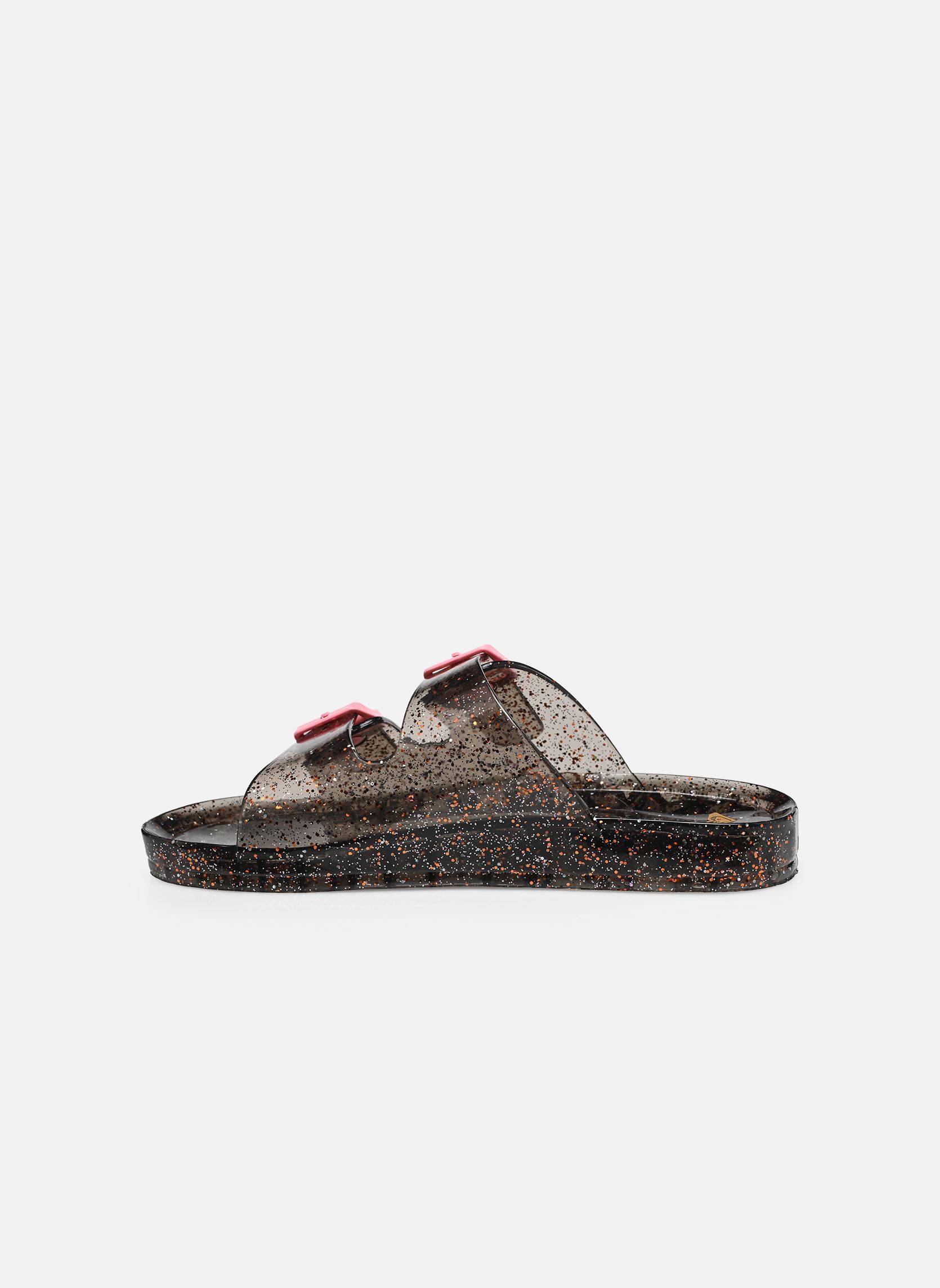 Muilen en klompen RG KATTIE GLITTER meisjes zwart Roxy Muilen en klompen RG KATTIE GLITTER meisjes zwart Black/multi