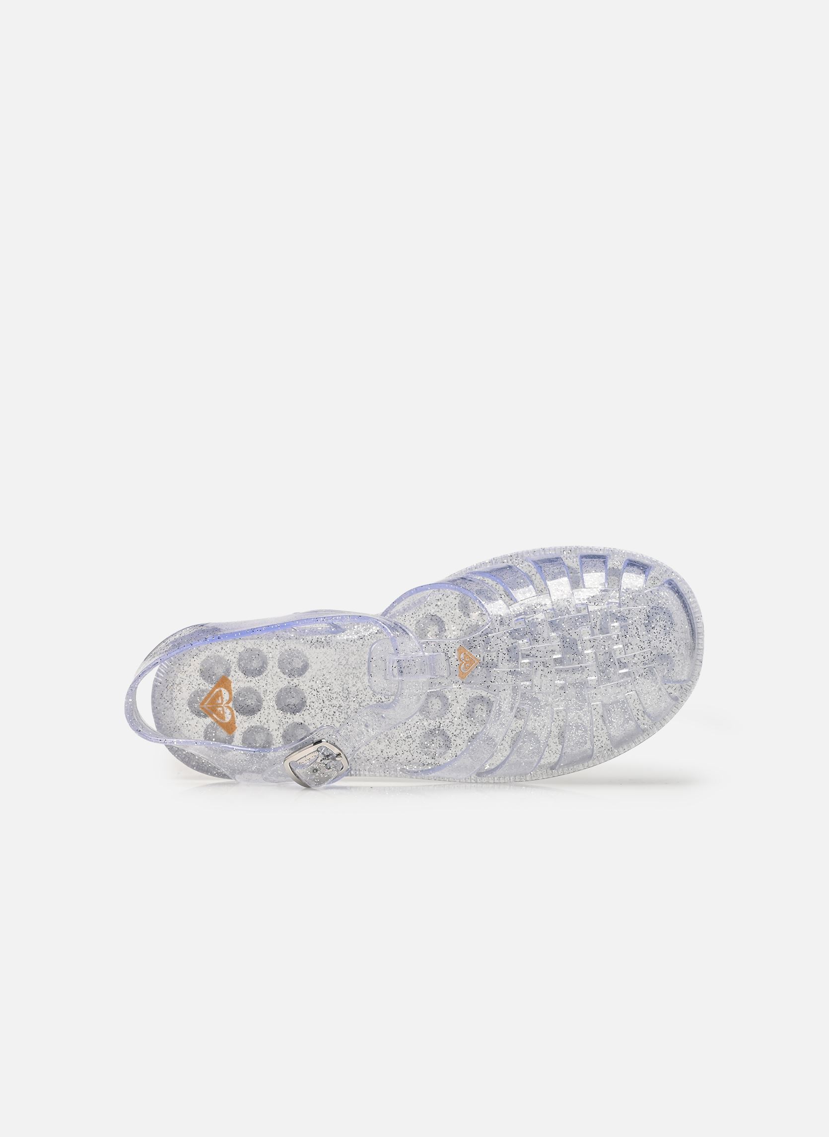 Sandalen RG THE CROISETTE mädchen transparent Roxy Sandalen RG THE CROISETTE mädchen transparent Silver