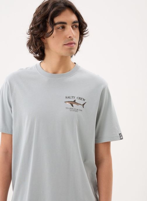 Salty Crew T-shirts Bruce Premium S/S Tee heren grijs