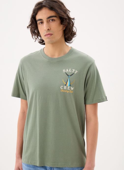 Salty Crew T-shirts Tailed S/S Tee heren groen
