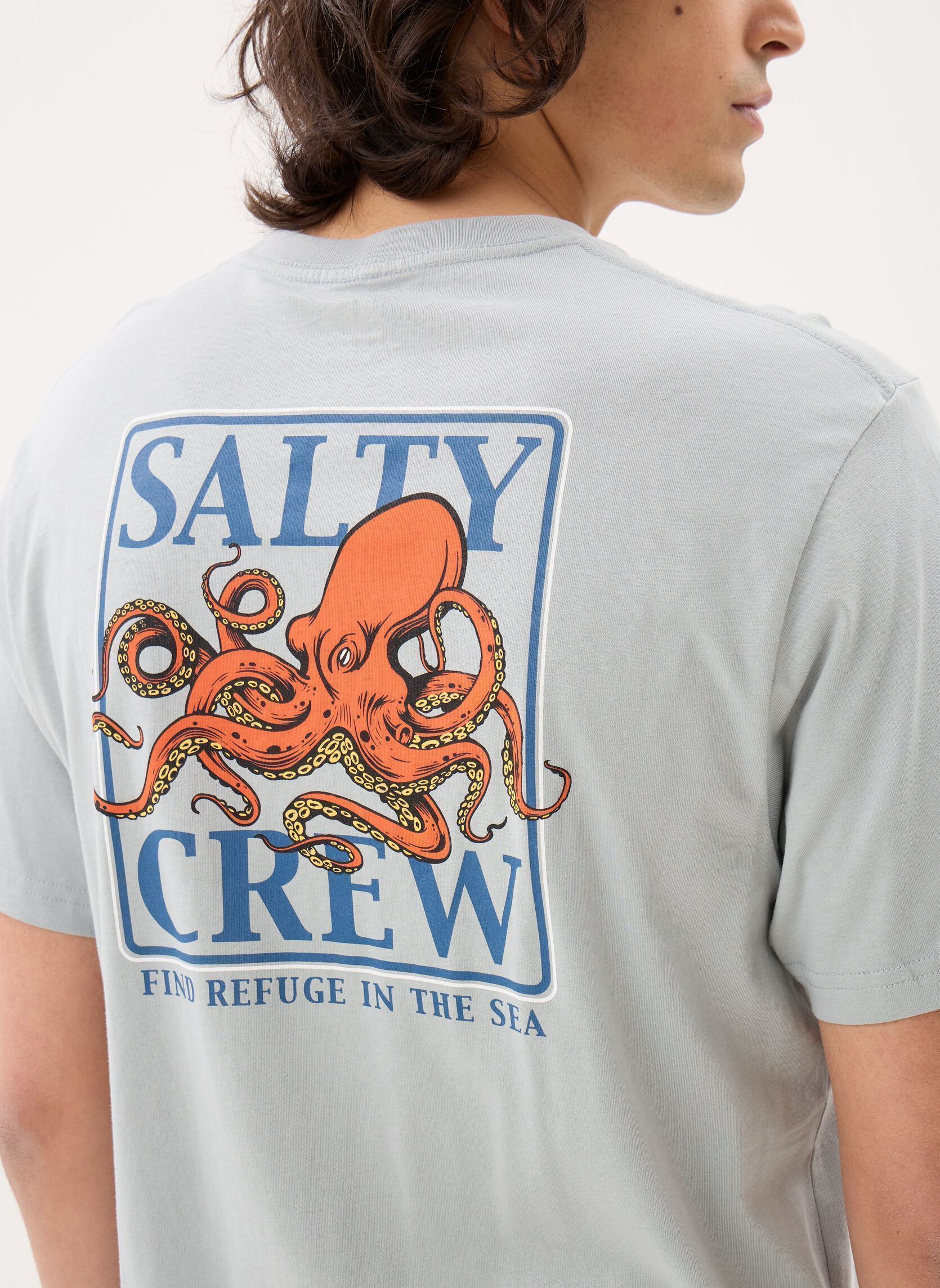 Tee-shirts Ink Slinger Standard S/S Tee homme gris Salty Crew Tee-shirts Ink Slinger Standard S/S Tee homme gris QUARRY