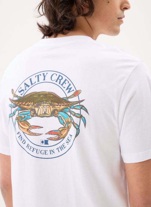 Salty Crew T-shirts Jimmy Ss Tee heren wit