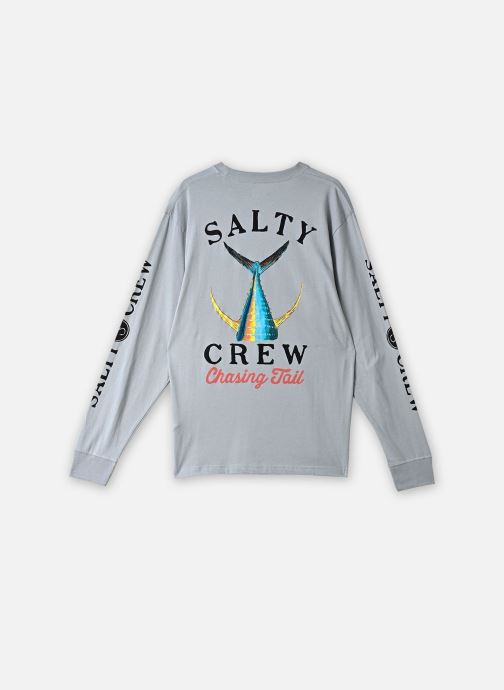 Salty Crew T-Shirts Tailed L/S herren grau