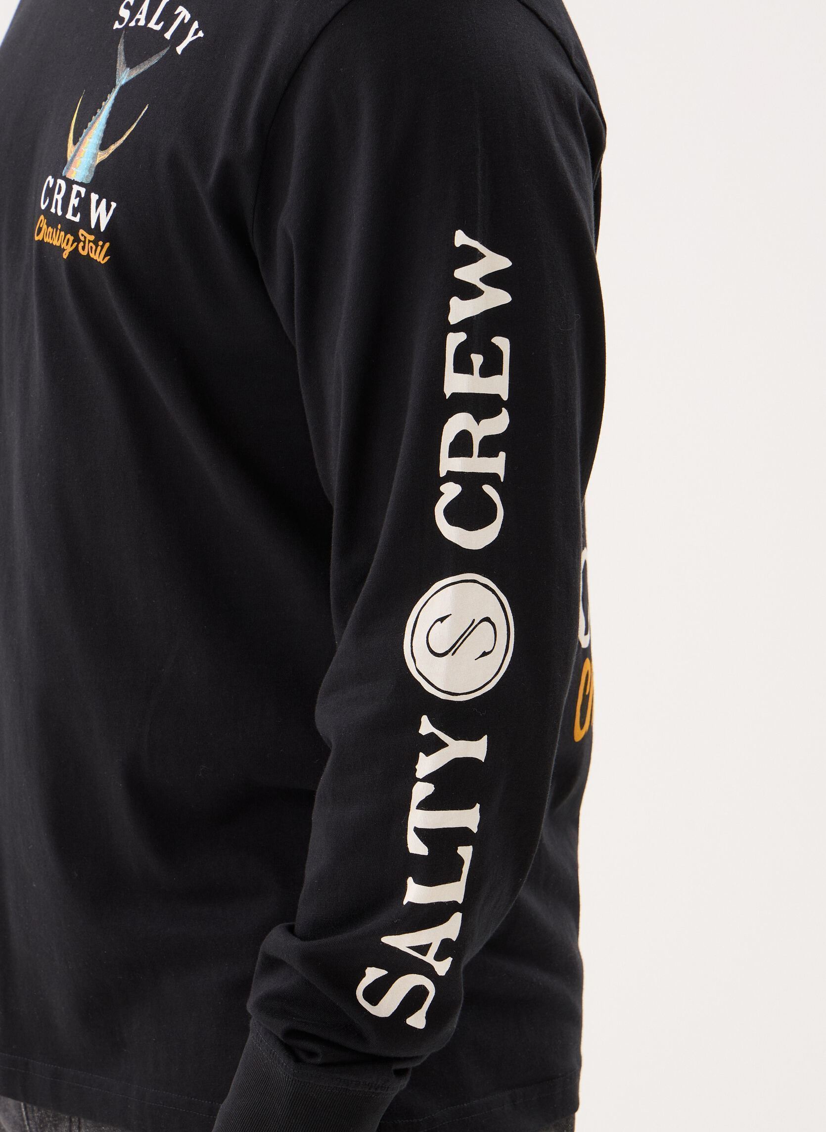 Tee-shirts Tailed L/S homme noir Salty Crew Tee-shirts Tailed L/S homme noir BLACK