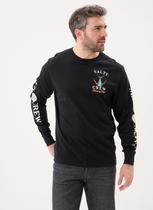Salty Crew T-shirts Tailed L/S heren zwart