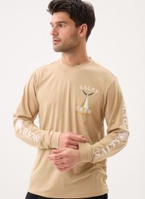 T-shirts met lange mouwen Tailed L/S Tech Tee Rashguard heren beige Salty Crew T-shirts met lange mouwen Tailed L/S Tech Tee Rashguard heren beige KHAKI