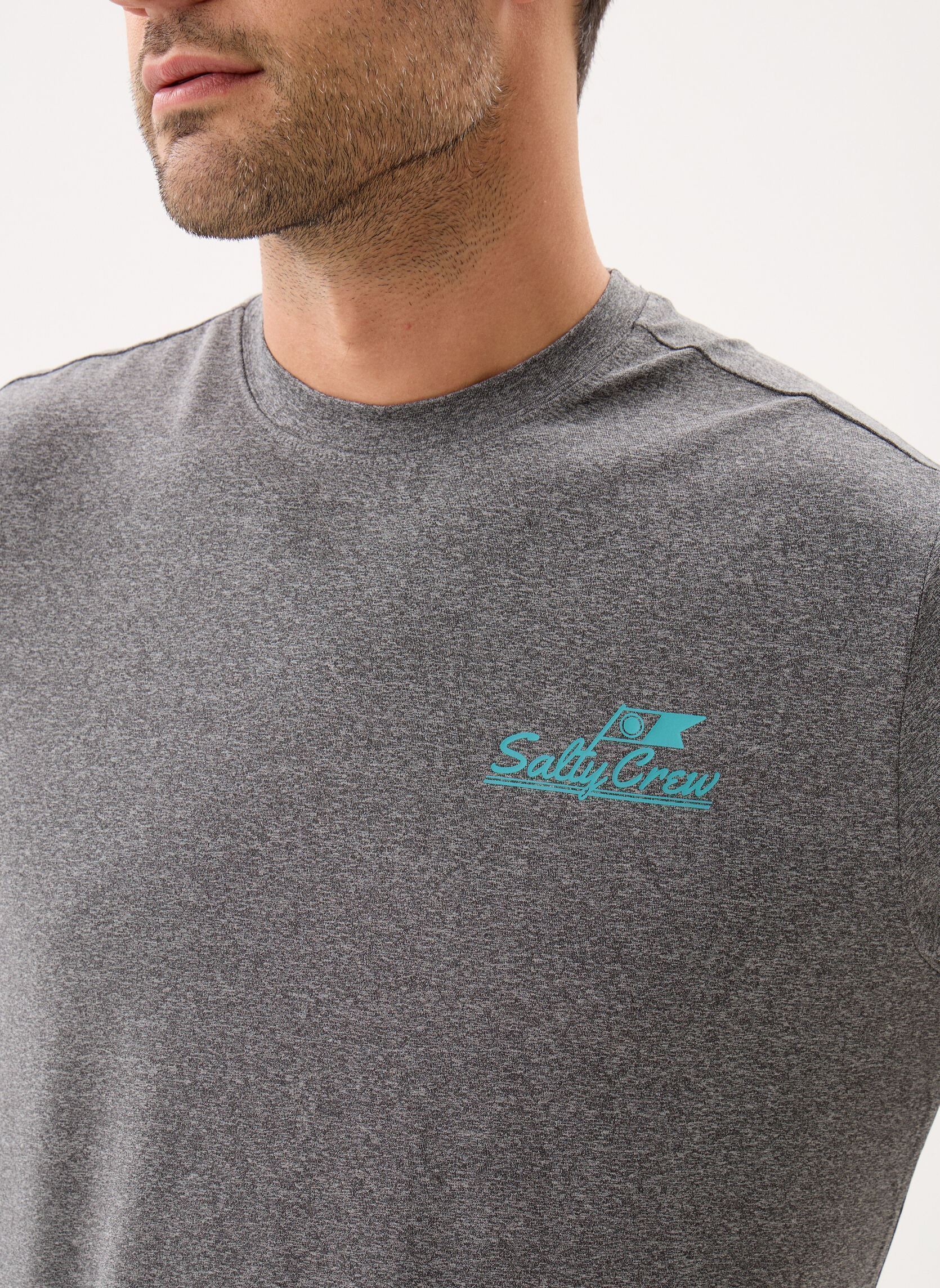 Langarm-T-Shirts Original Ls Sunshirt herren grau Salty Crew Langarm-T-Shirts Original Ls Sunshirt herren grau CHARCOAL HEATHER