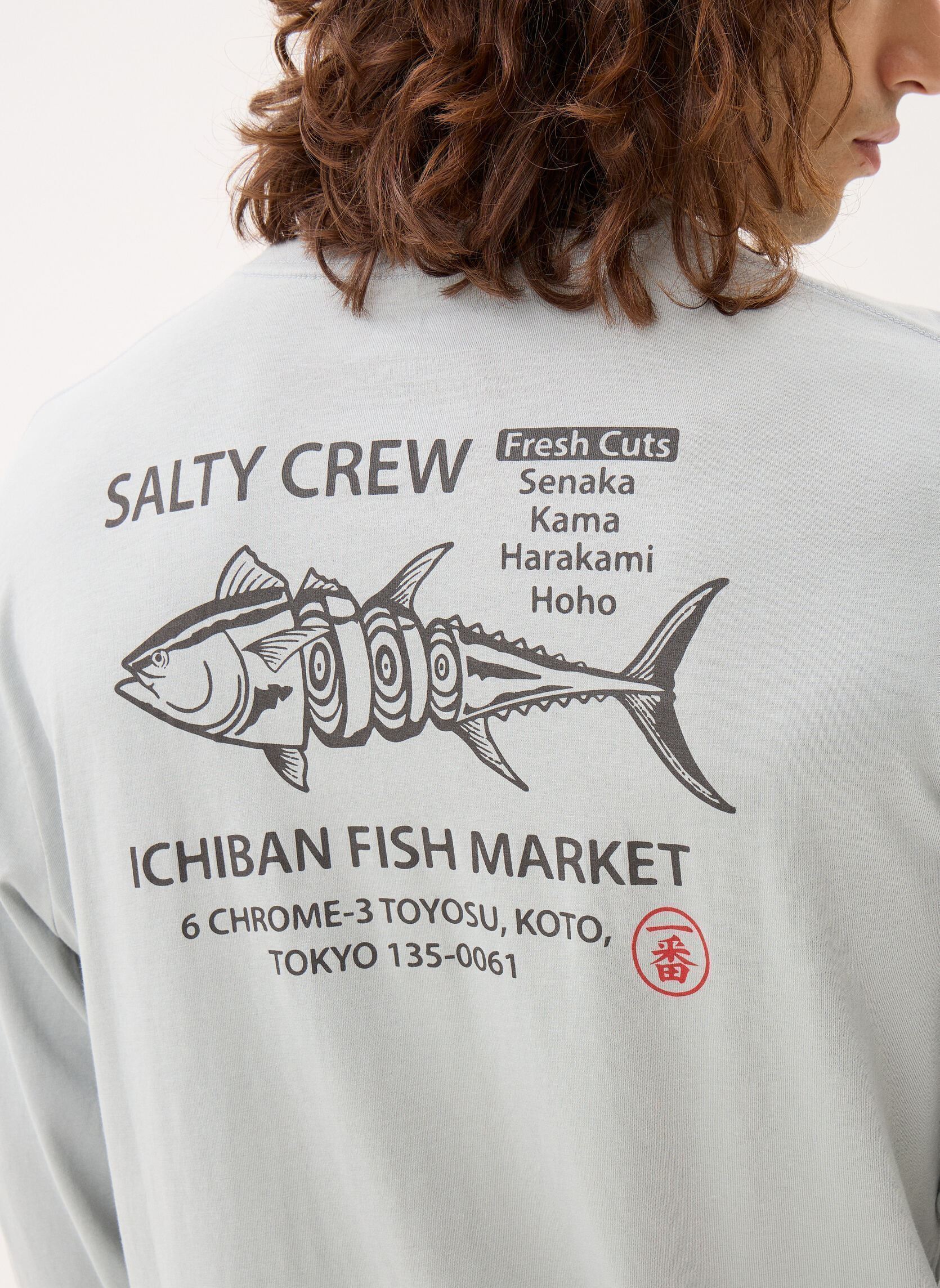 Tee-shirts Ichiban Ls Tee homme gris Salty Crew Tee-shirts Ichiban Ls Tee homme gris QUARRY