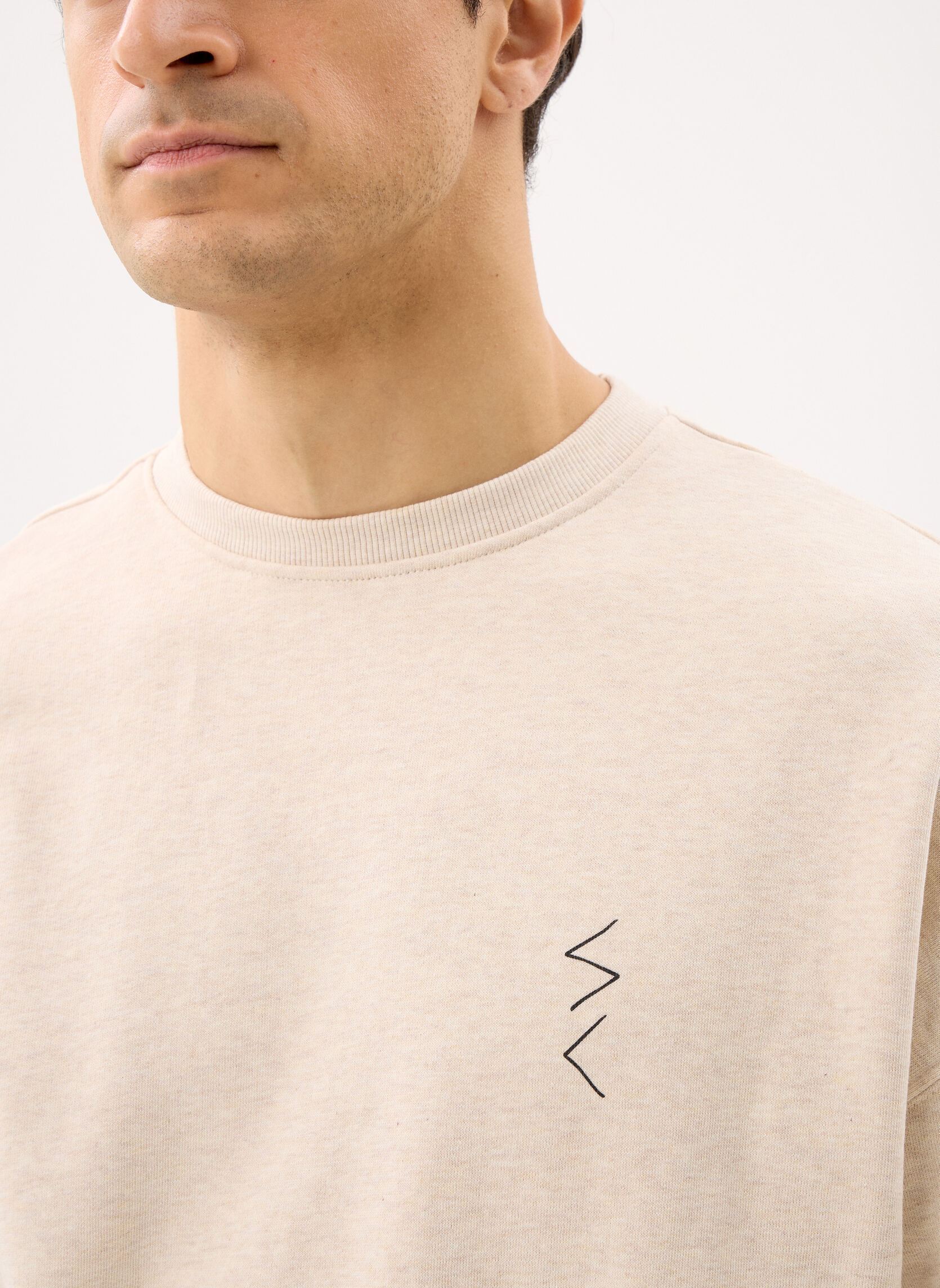 Sweats Reel Lb Crewneck homme beige Salty Crew Sweats Reel Lb Crewneck homme beige OATMEAL HEATHER