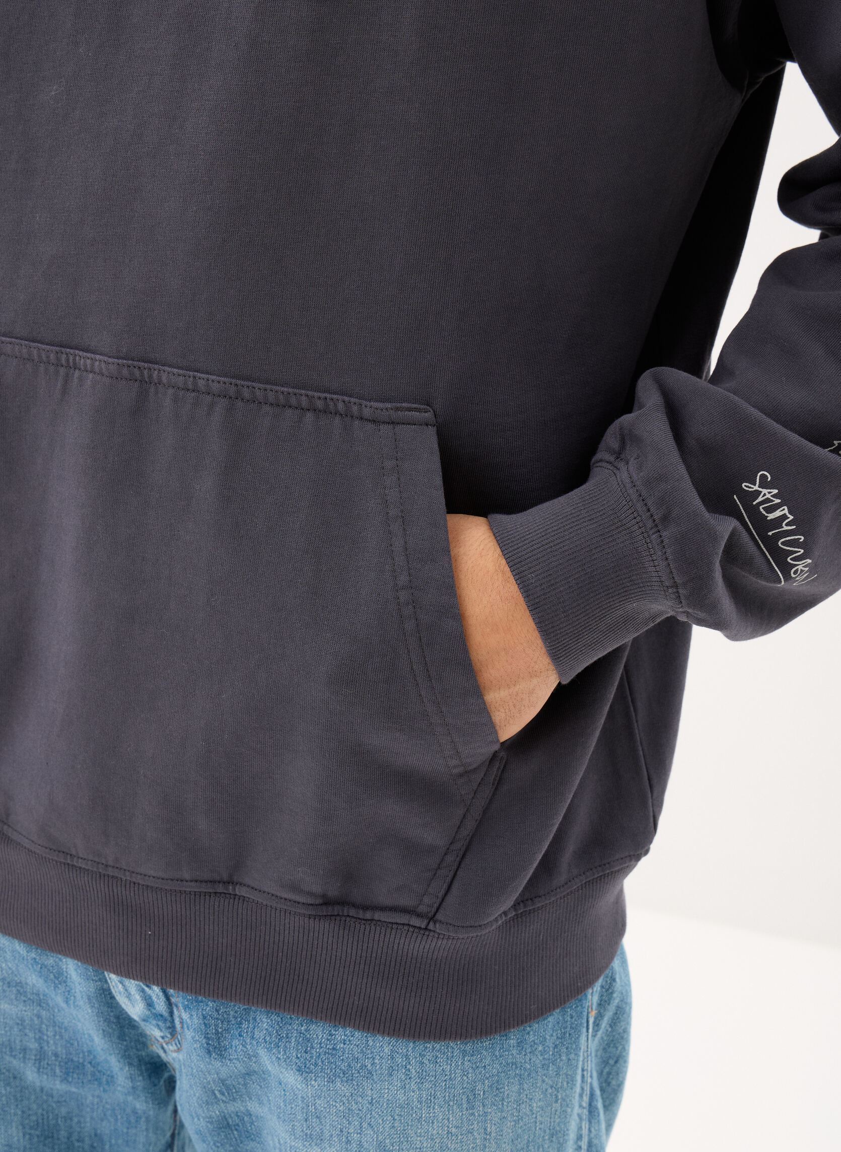 Kapuzenpullover Reel Lb Hoodie herren schwarz Salty Crew Kapuzenpullover Reel Lb Hoodie herren schwarz PIRATE BLACK