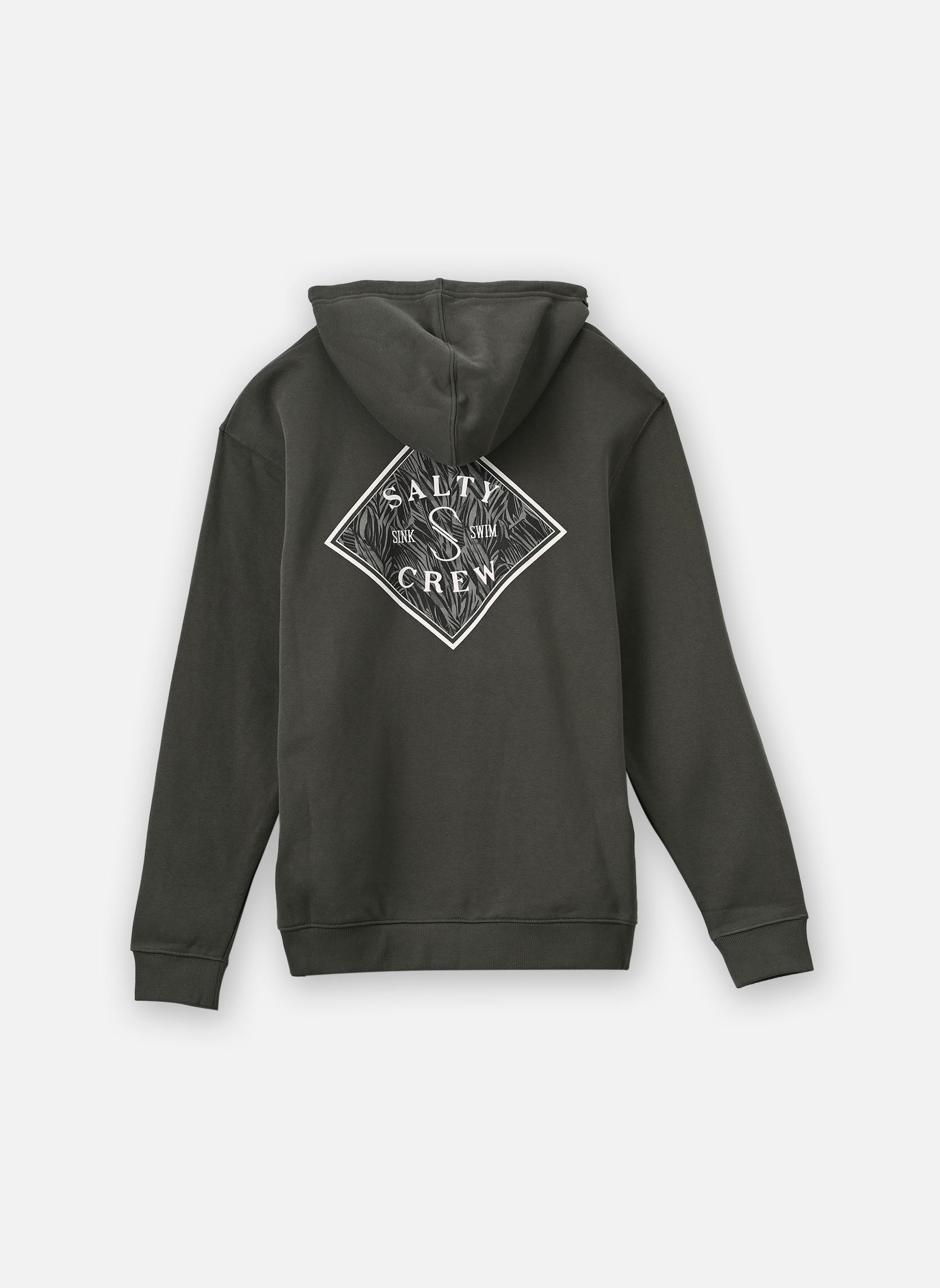 Hoodies Tippet Fill Fleece heren khaki Salty Crew Hoodies Tippet Fill Fleece heren khaki DUSTY OLIVE