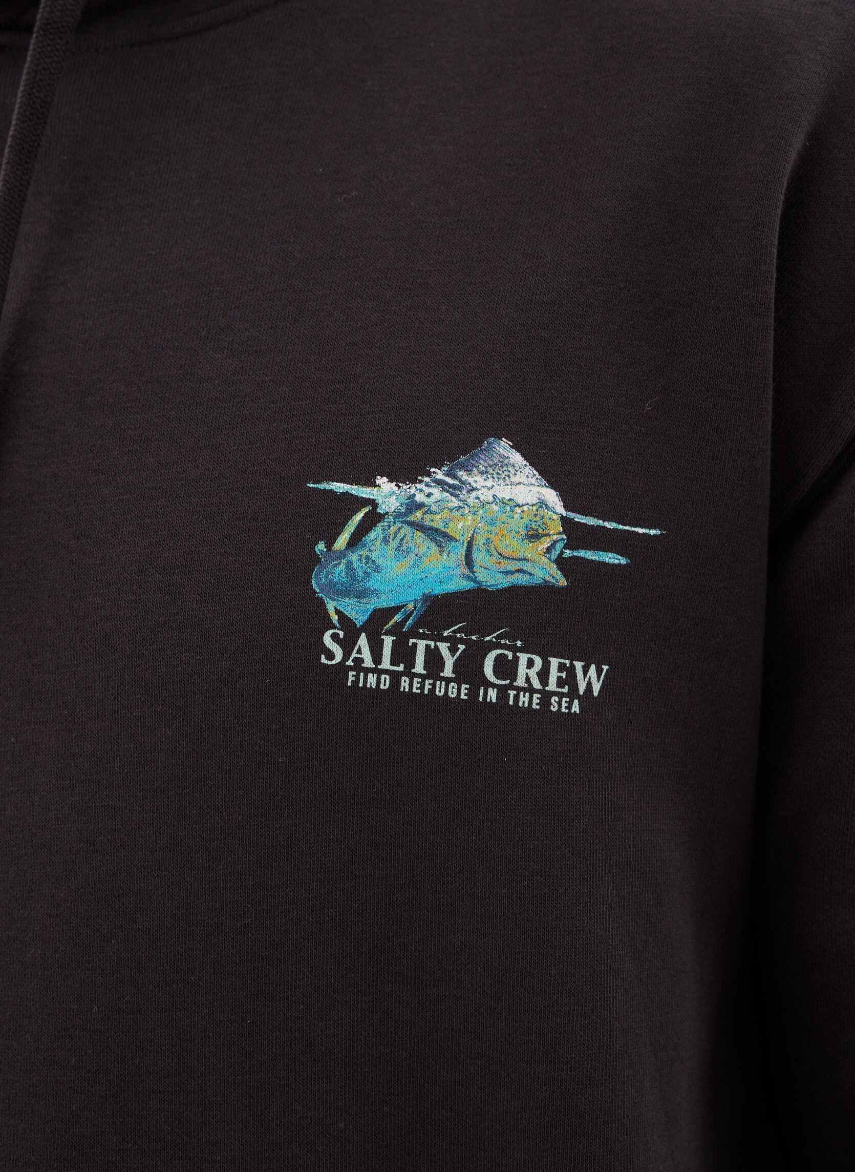 Sweats à capuche Mahi Surface Fleece homme noir Salty Crew Sweats à capuche Mahi Surface Fleece homme noir BLACK