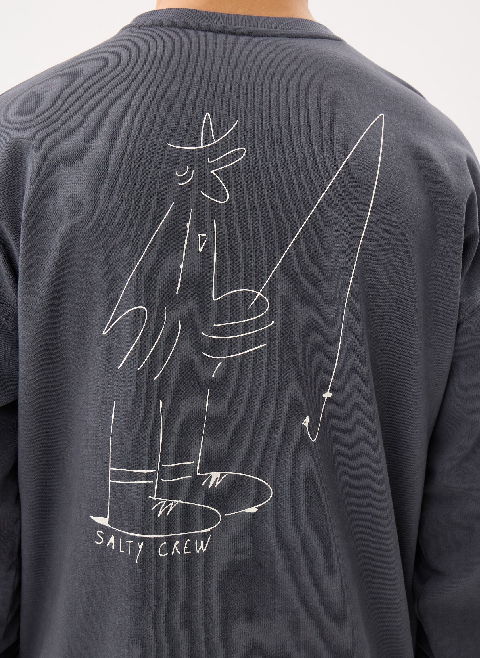 Sweats Swivel Lb Crewneck homme noir Salty Crew Sweats Swivel Lb Crewneck homme noir PIRATE BLACK