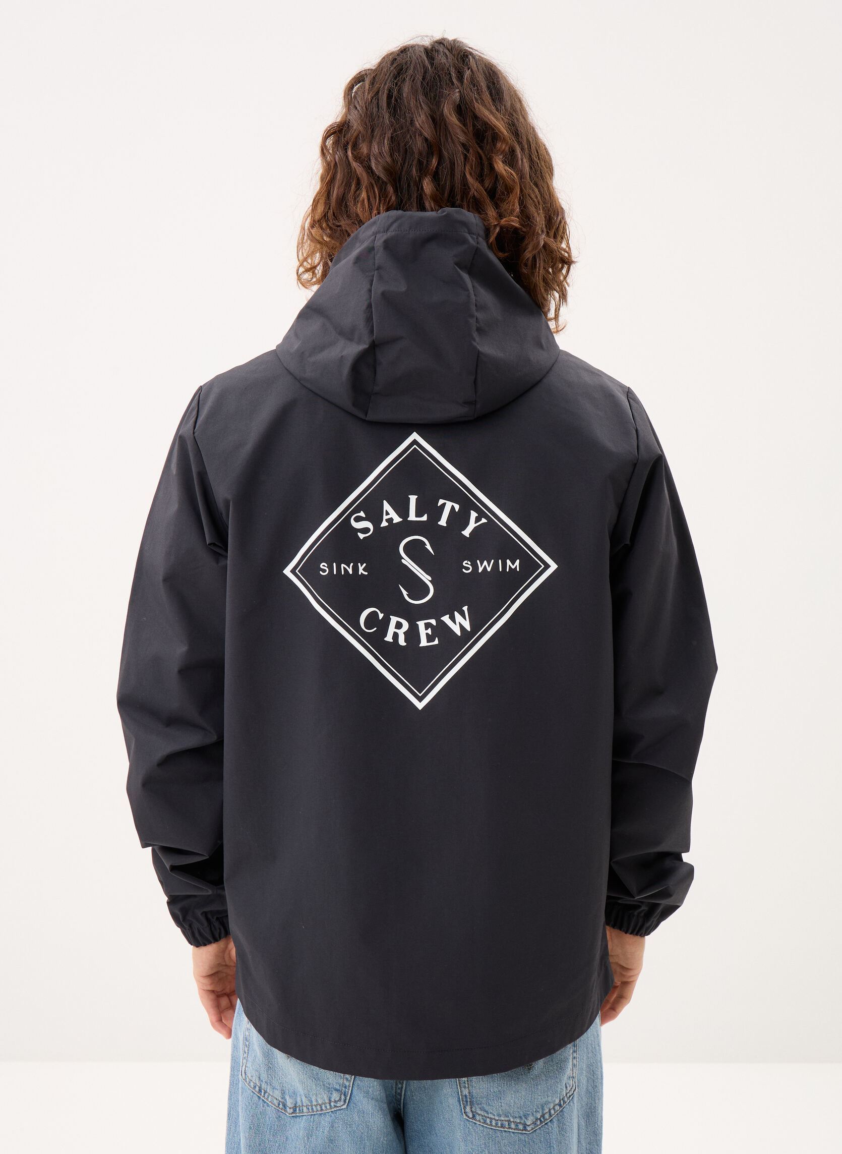 Blousons Tippet Snap Jacket homme noir Salty Crew Blousons Tippet Snap Jacket homme noir BLACK