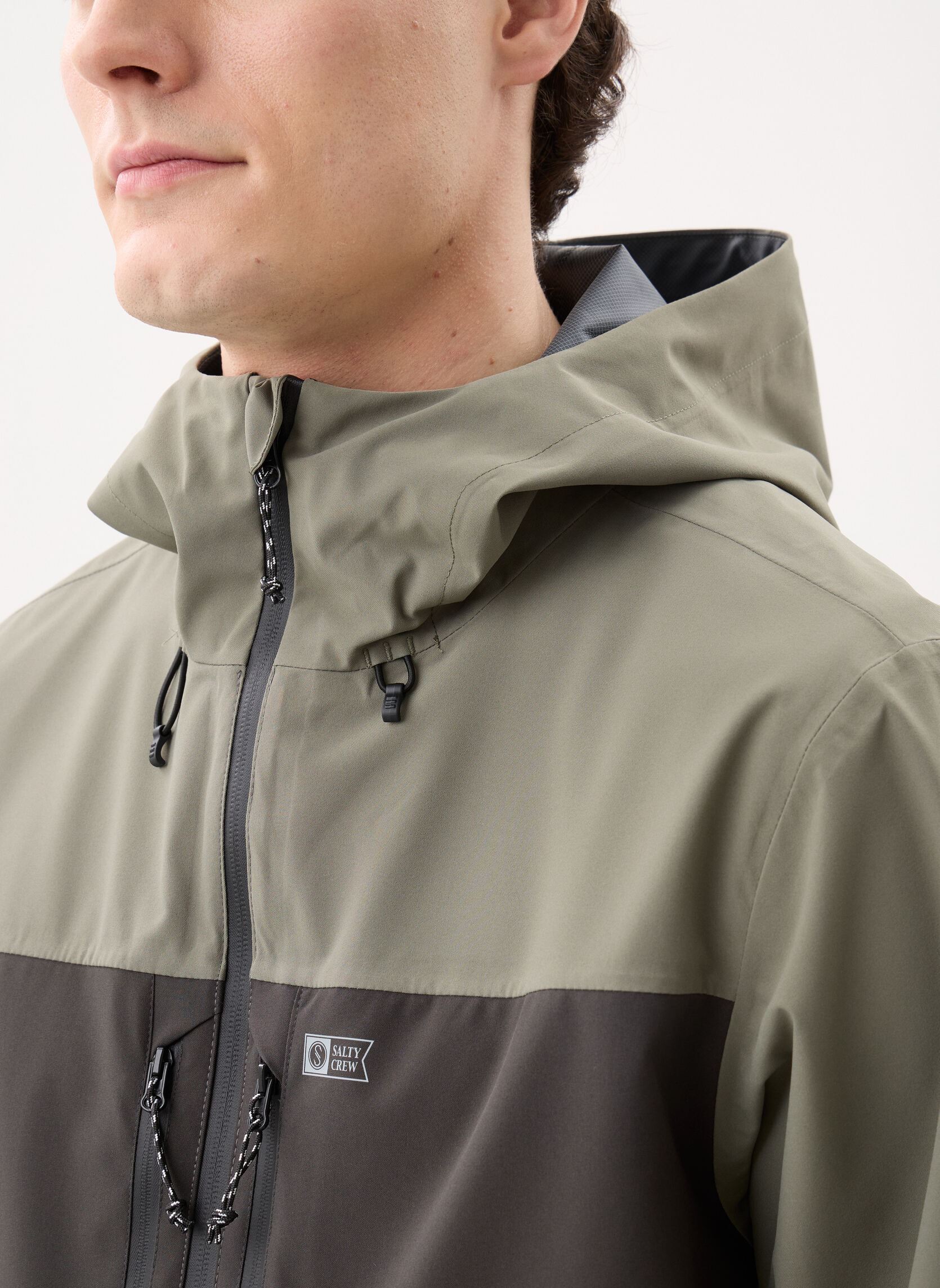 Blousons Long Range Jacket homme noir Salty Crew Blousons Long Range Jacket homme noir IRON