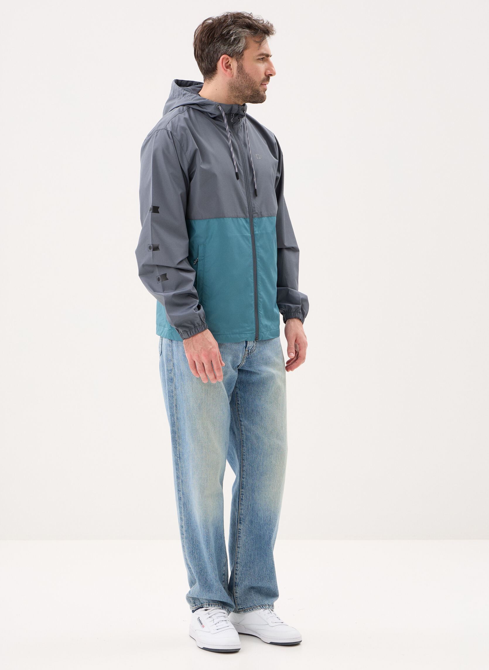 Windjacks Surface Windbreaker Jckt heren grijs Salty Crew Windjacks Surface Windbreaker Jckt heren grijs MAGNET