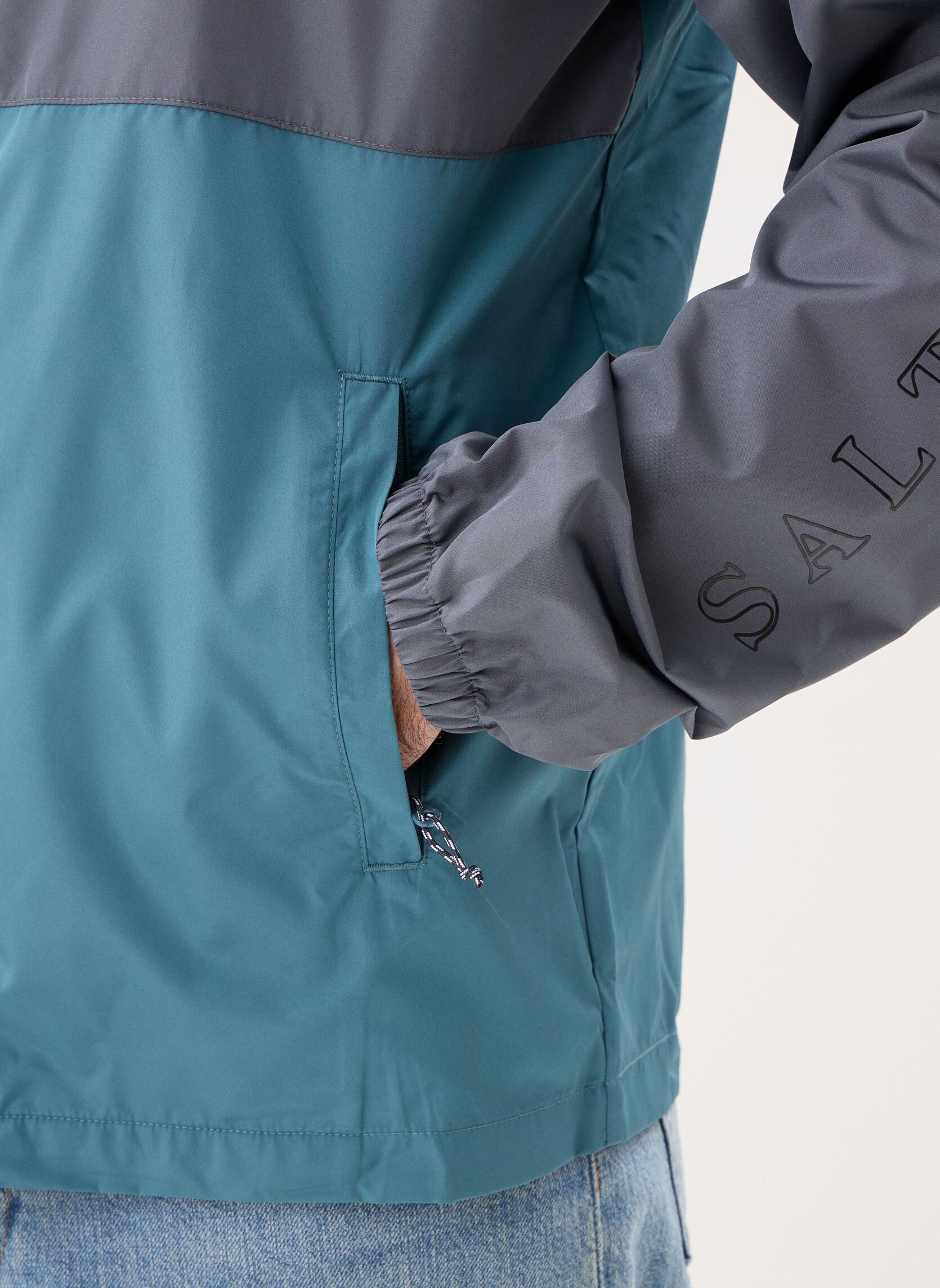 Windjacks Surface Windbreaker Jckt heren grijs Salty Crew Windjacks Surface Windbreaker Jckt heren grijs MAGNET