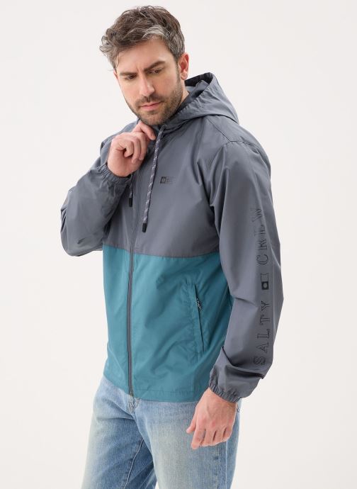 Salty Crew Windjacks Surface Windbreaker Jckt heren grijs