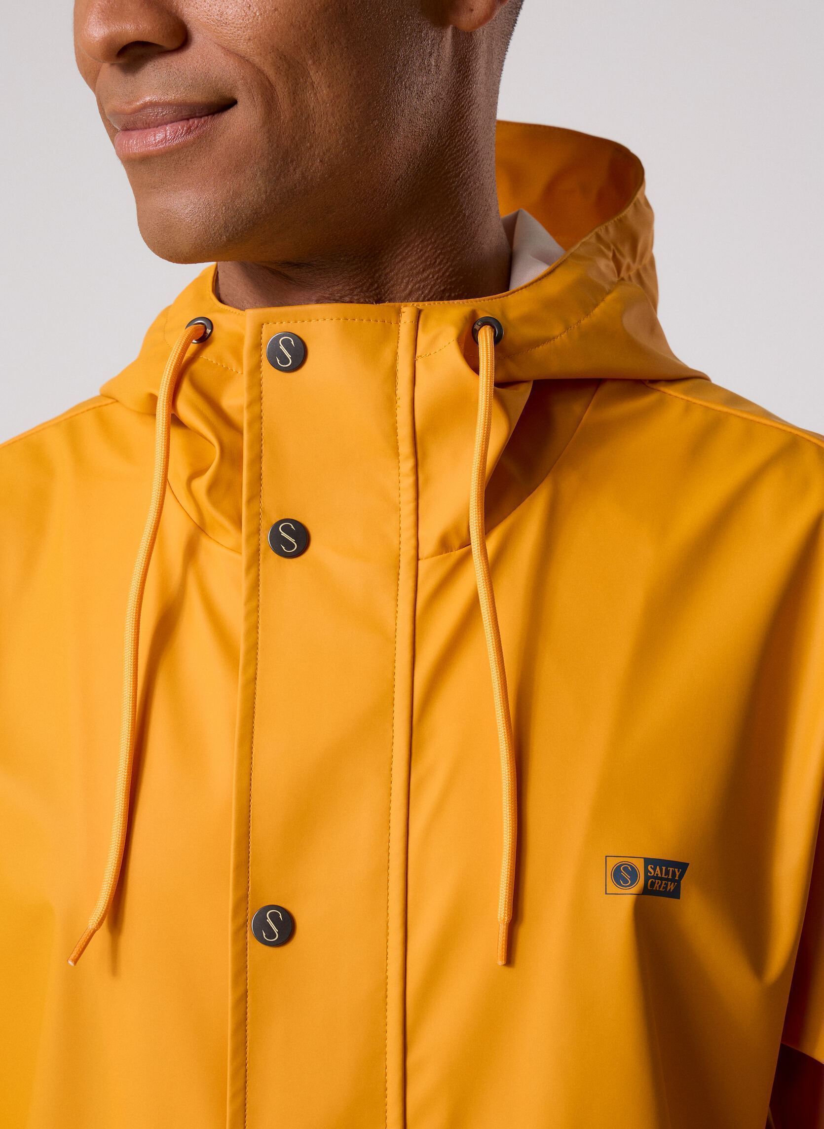 Vestes imperméables Seal Raincoat homme orange Salty Crew Vestes imperméables Seal Raincoat homme orange GOLDEN YELLOW