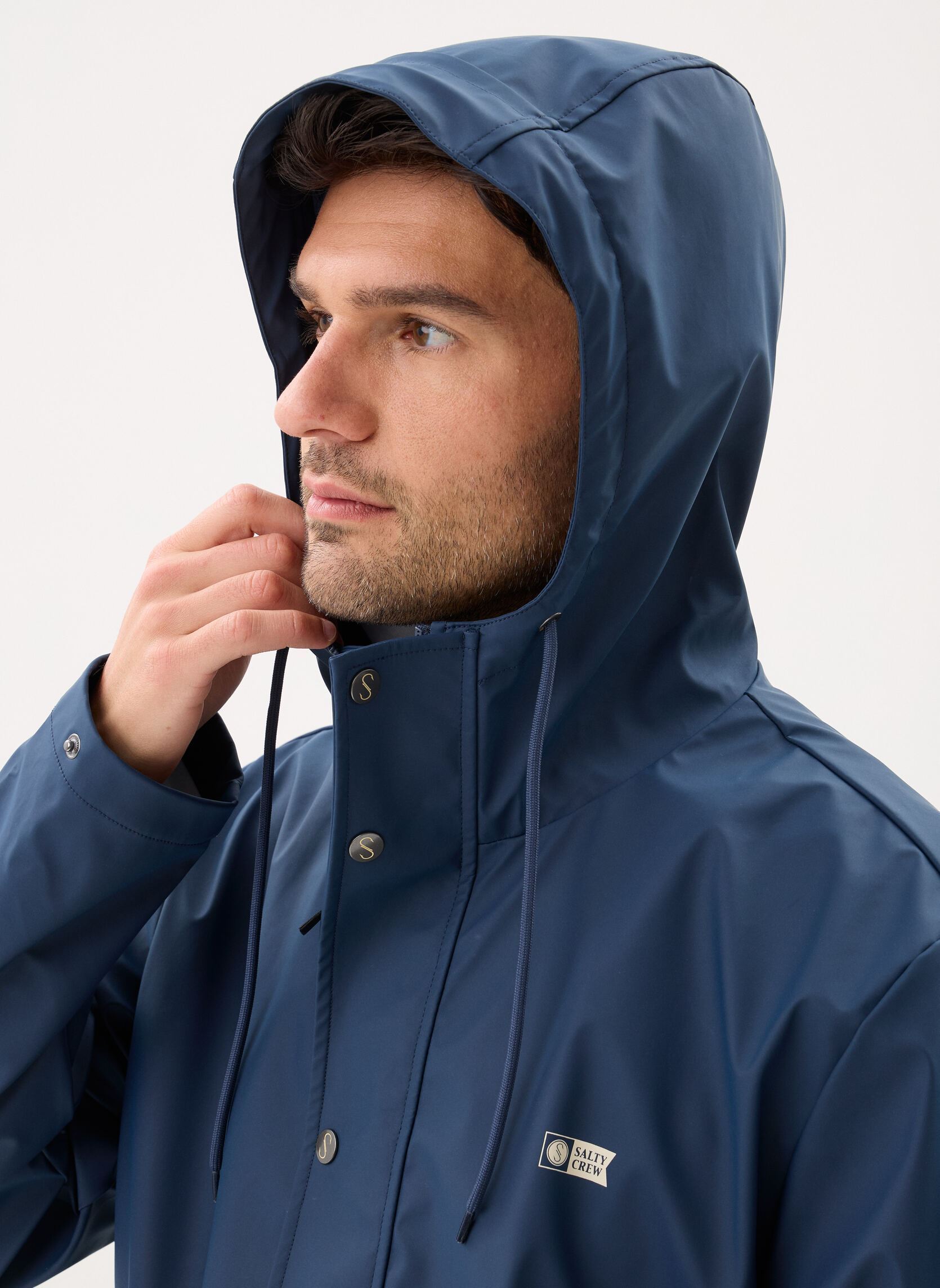 Vestes imperméables Seal Raincoat homme bleu Salty Crew Vestes imperméables Seal Raincoat homme bleu MIDNIGHT NAVY