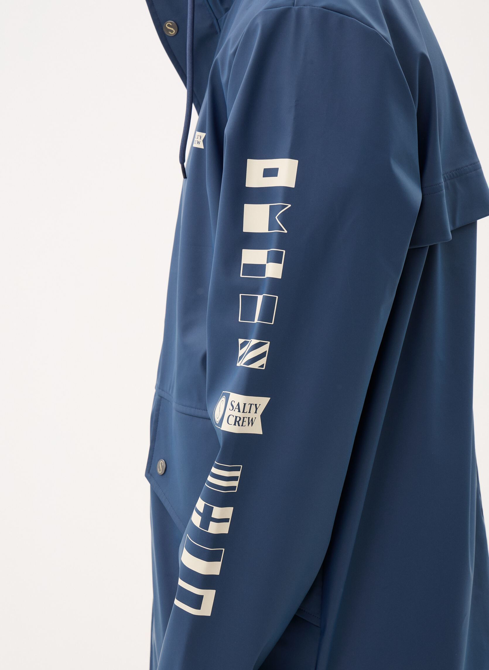 Vestes imperméables Seal Raincoat homme bleu Salty Crew Vestes imperméables Seal Raincoat homme bleu MIDNIGHT NAVY