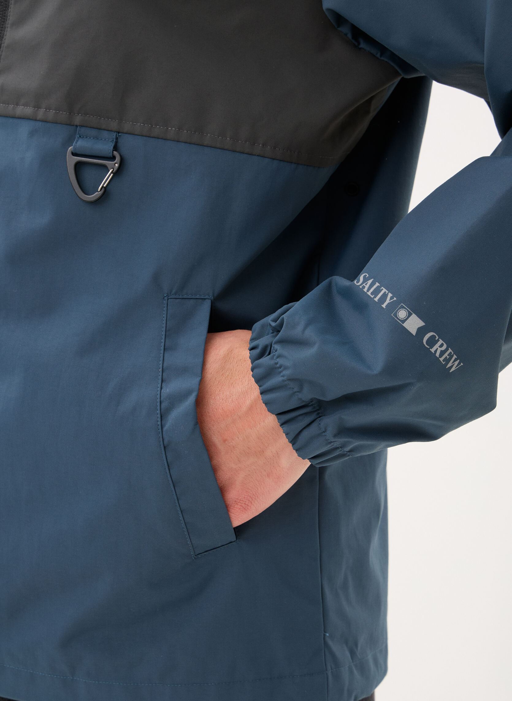Vestes Shed Coach homme bleu Salty Crew Vestes Shed Coach homme bleu MIDNIGHT NAVY
