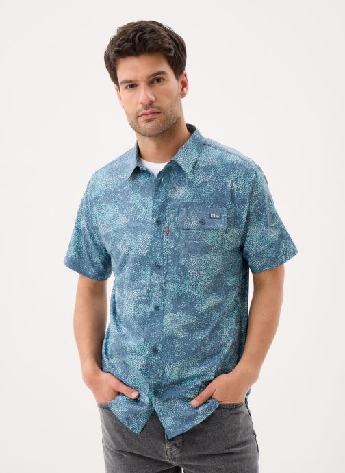 Salty Crew Chemises Flagship Uv Button Up Shirt homme bleu