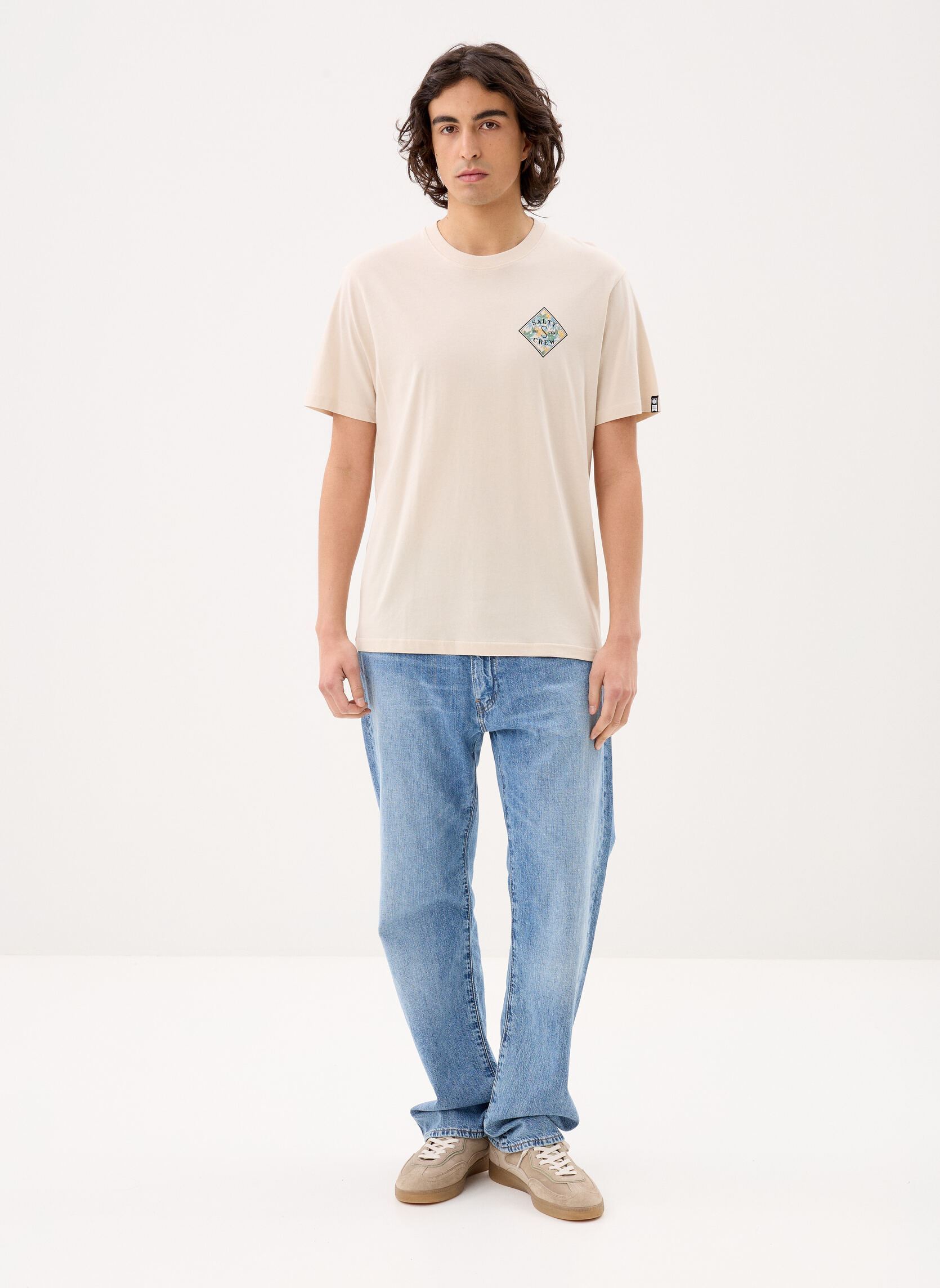 Tee-shirts Tippet Fill Ss Tee homme bleu Salty Crew Tee-shirts Tippet Fill Ss Tee homme bleu NAVY