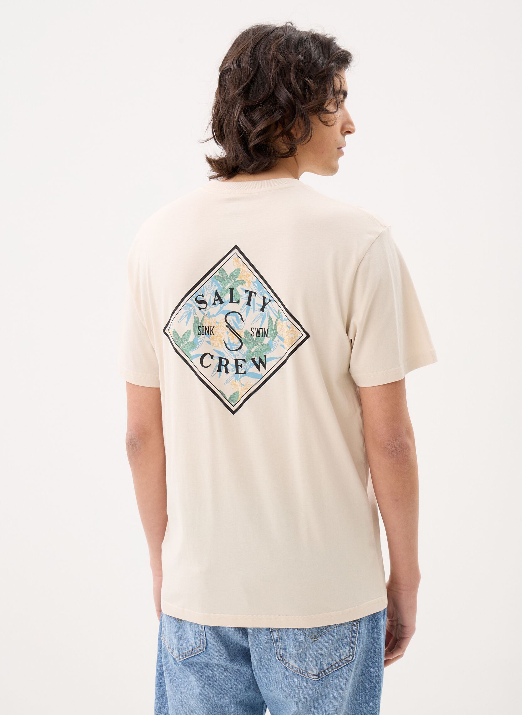 Tee-shirts Tippet Fill Ss Tee homme bleu Salty Crew Tee-shirts Tippet Fill Ss Tee homme bleu NAVY