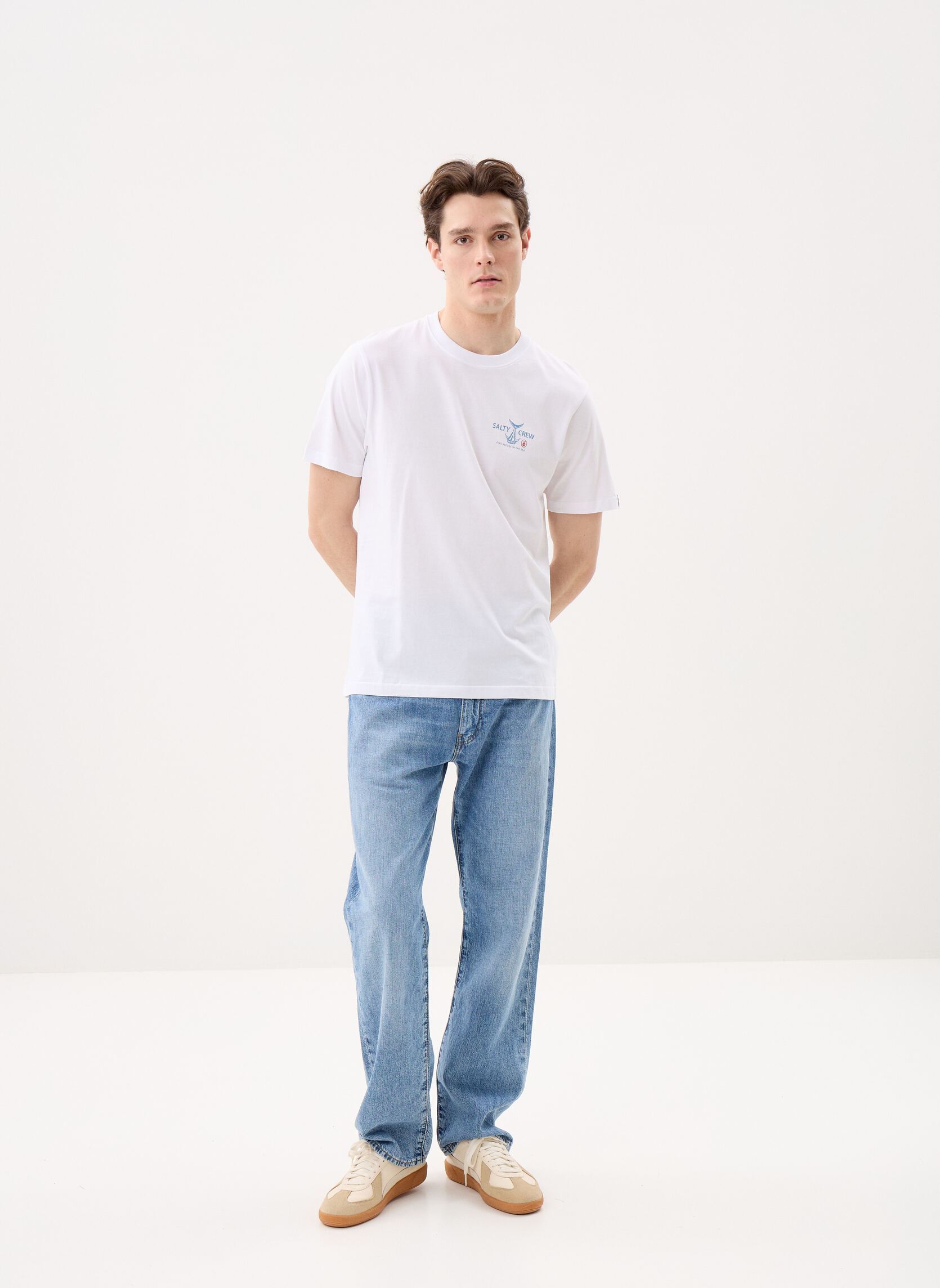 Tee-shirts Ichiban Ss Tee homme blanc Salty Crew Tee-shirts Ichiban Ss Tee homme blanc WHITE